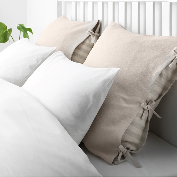 IKEA Bedding Ikea Ursula Beige Euro Tie Sham Poshmark